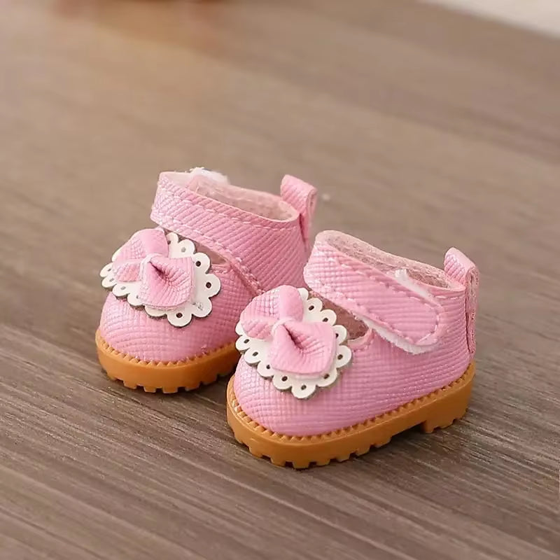 (Only Shoes)For LABUBU 17Cm Cotton Dolls Shoes Toys Casual Sports Shoes Dolls Accessories for Labubu Outfits