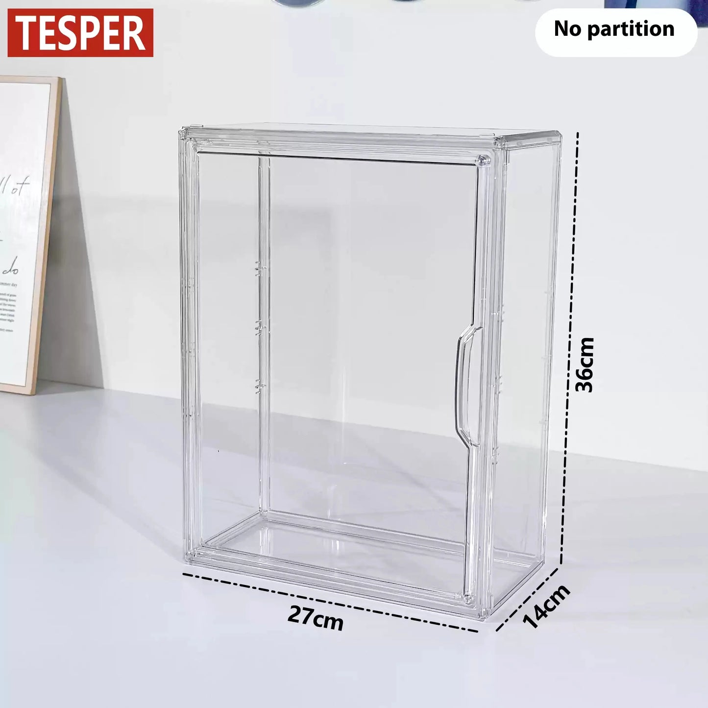 1/2/3 Layers Labubu Storage Box Transparent Acrylic Display Boxes Doll Organizer Desktop Dustproof Cabinet Home Storage