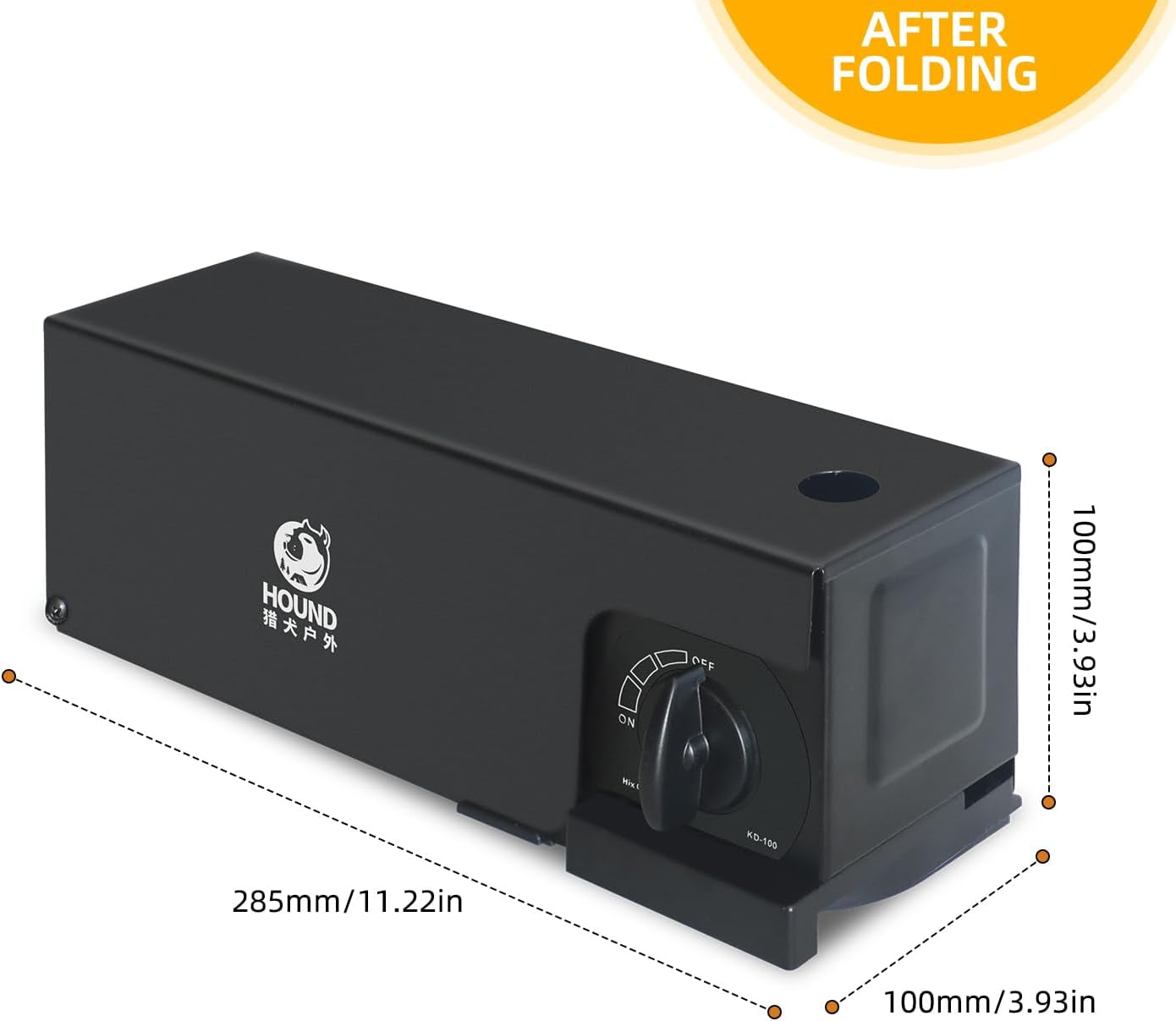 Camping Stove Foldable Portable Grill Stove Include Camp Stove Windscreen Compact Butane Stove for Camping and Outdoor Cooking