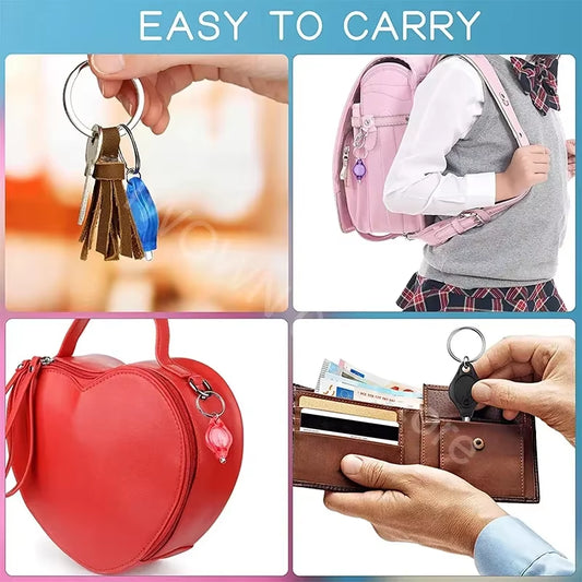 Mini LED Keychain Lights UV Flashlight UV Light Pocket-Sized Emergency Light Mini Torch Black Light Keychain Flashlights