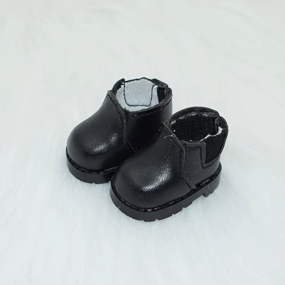 For Labubu Doll’s Shoes 4X1.8Cm Multiple Styles DIY for Labubu Doll Leather Cloth Shoes Replacement Dolls Accessories