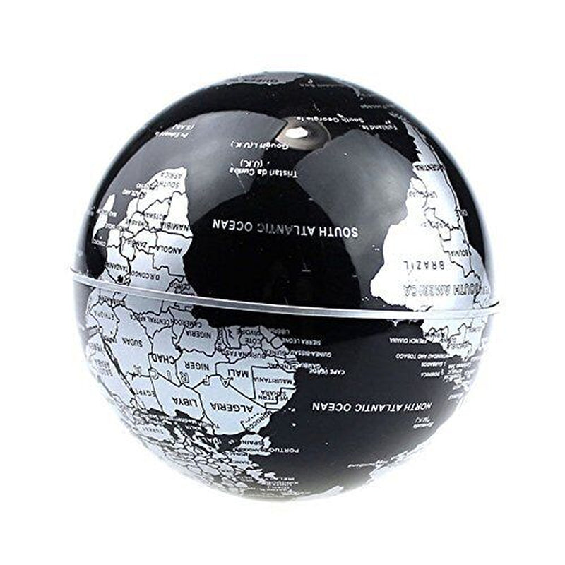 Estefanlo Floating Globe with LED Lights C Shape Magnetic Assorted Colors