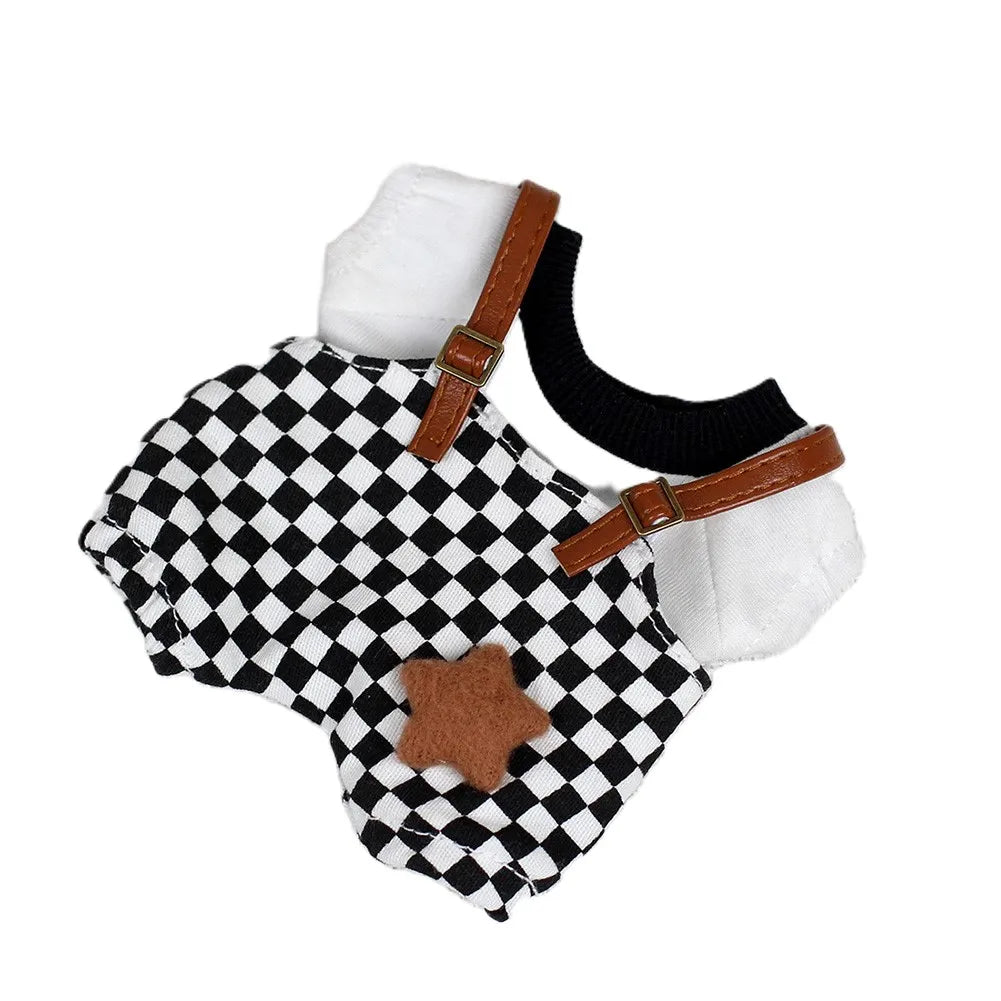 Labubu Clothes 17Cm Labubu Clothes Red Festive Attire Great Red Awakening Lion Clothes Dolls Accessories Labubu Ropa