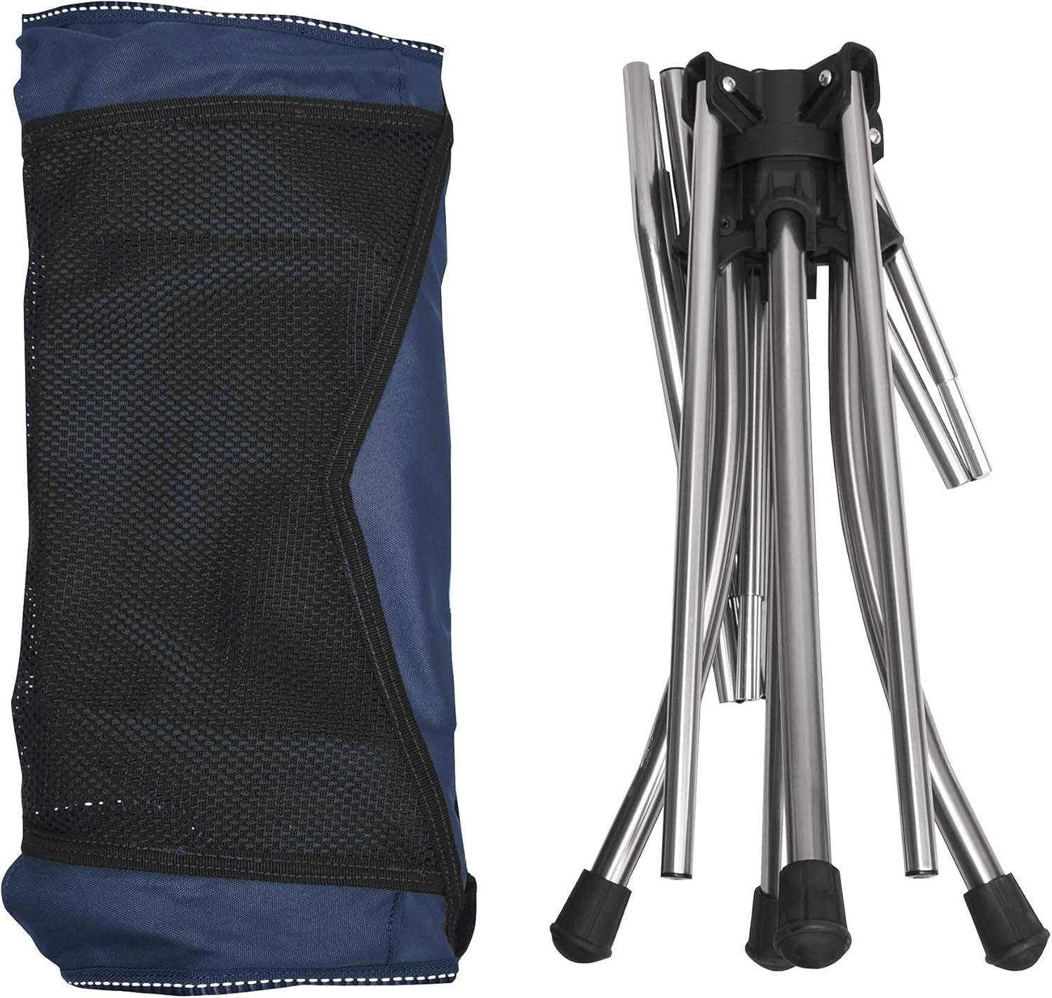 Outdoors Silent Swivel Lightweight Camping Chair | Foldable Compact 360 Degree Chair