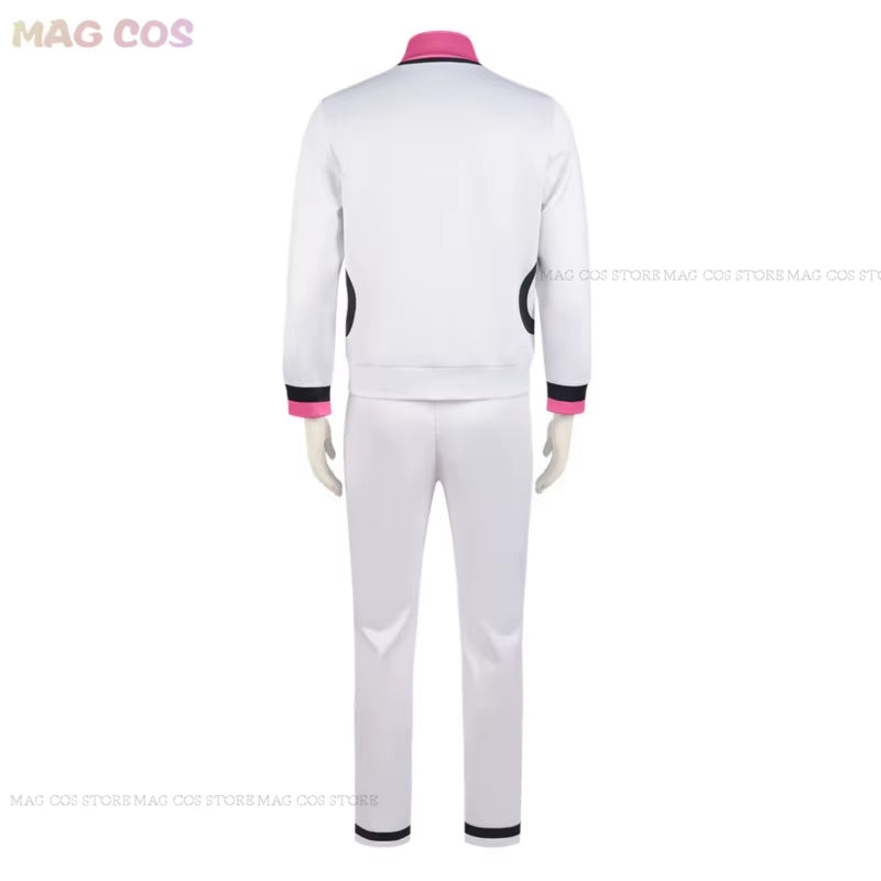 Anime Blue Lock Cosplay Isagi Yoichi Cosplay Suit Blue Pink Suit Yoichi Wig Coat Pants School Uniform Men Hallowen Party Clothes