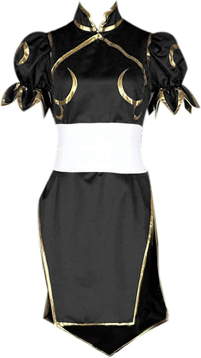 Chun-Li Cosplay Costume - Street Fighter Anime Costume for Women