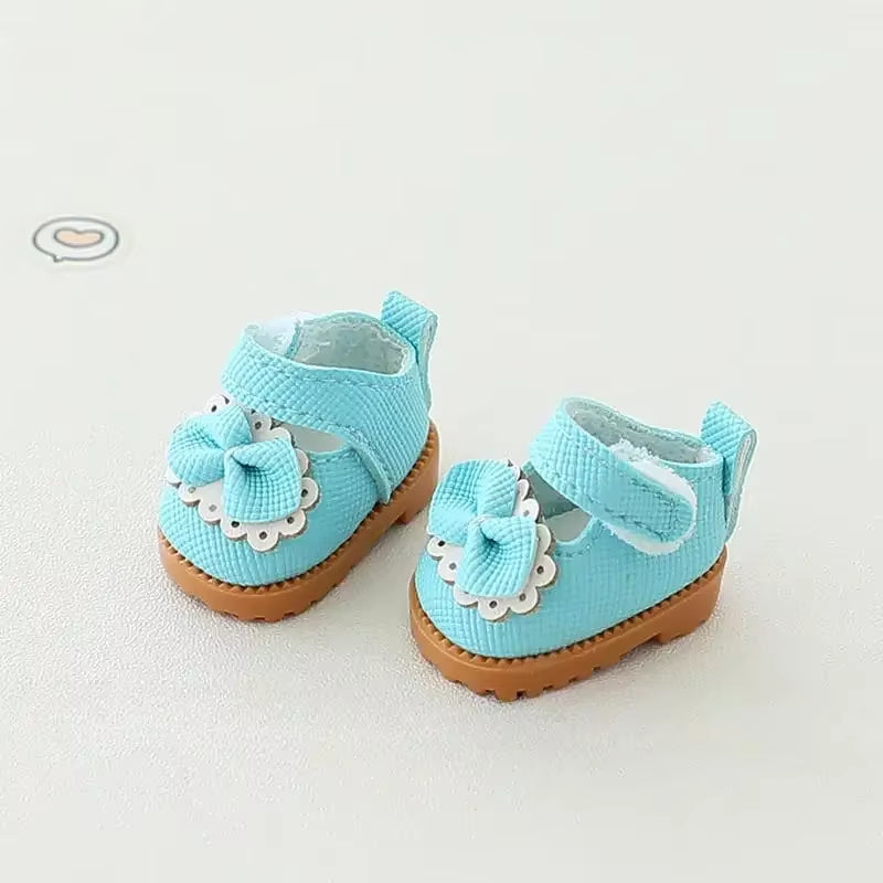 (Only Shoes)For LABUBU 17Cm Cotton Dolls Shoes Toys Casual Sports Shoes Dolls Accessories for Labubu Outfits