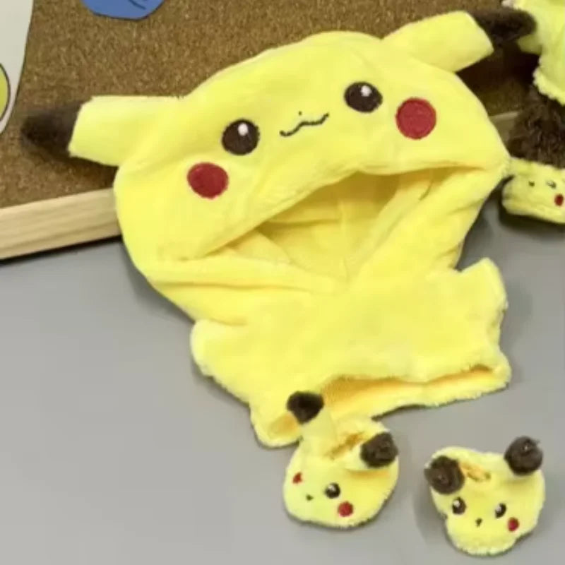 Labubu Doll Clothes 17Cm Baby Clothes Suit Cartoon Labubu Vinyl Doll Kpop Idol Doll Clothing Accessories No Doll