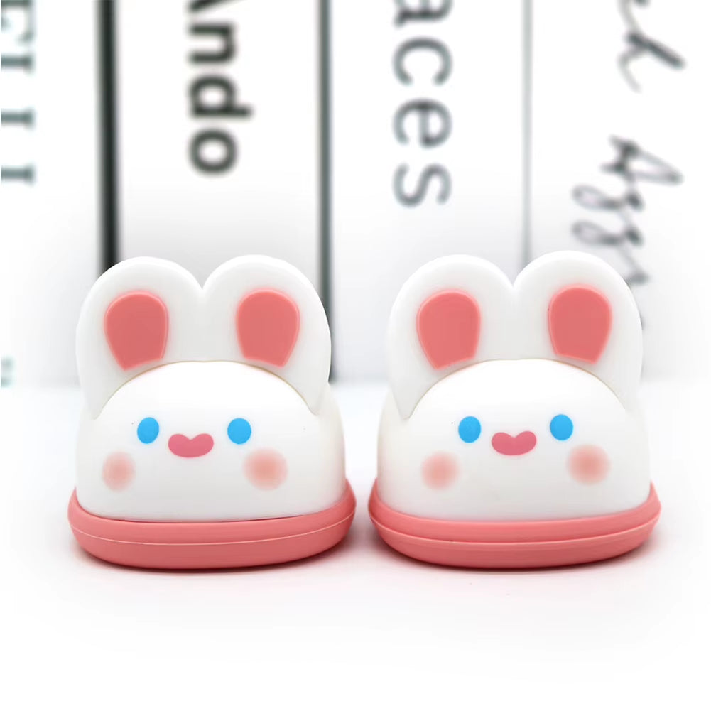 Adorable 17Cm Mini Labubu Macaron Vinyl Doll Slippers - Shark & Lion Dance Style Accessories