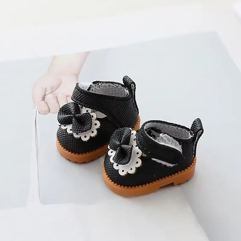 (Only Shoes)For LABUBU 17Cm Cotton Dolls Shoes Toys Casual Sports Shoes Dolls Accessories for Labubu Outfits