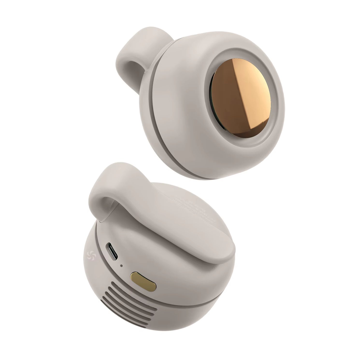 Handheld Neck Neck Mini Fan Portable Neck Fan Neck Cooler Clip Fan Mini Fan Neck Fan USB Rechargeable Hands Free Electric