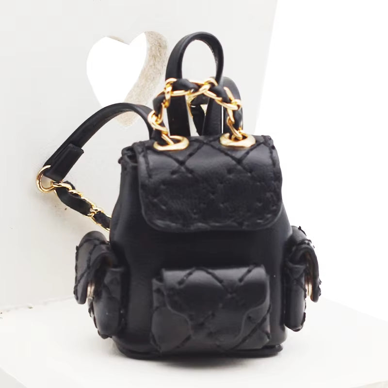 OB11 Bag (4*2.3Cm) ,For Labubu Macaron Upsetduck Liila and 15-20Cm Cotton Doll and 1/8 BJD Doll Backpack 1/12 BJD