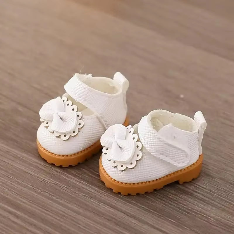 (Only Shoes)For LABUBU 17Cm Cotton Dolls Shoes Toys Casual Sports Shoes Dolls Accessories for Labubu Outfits