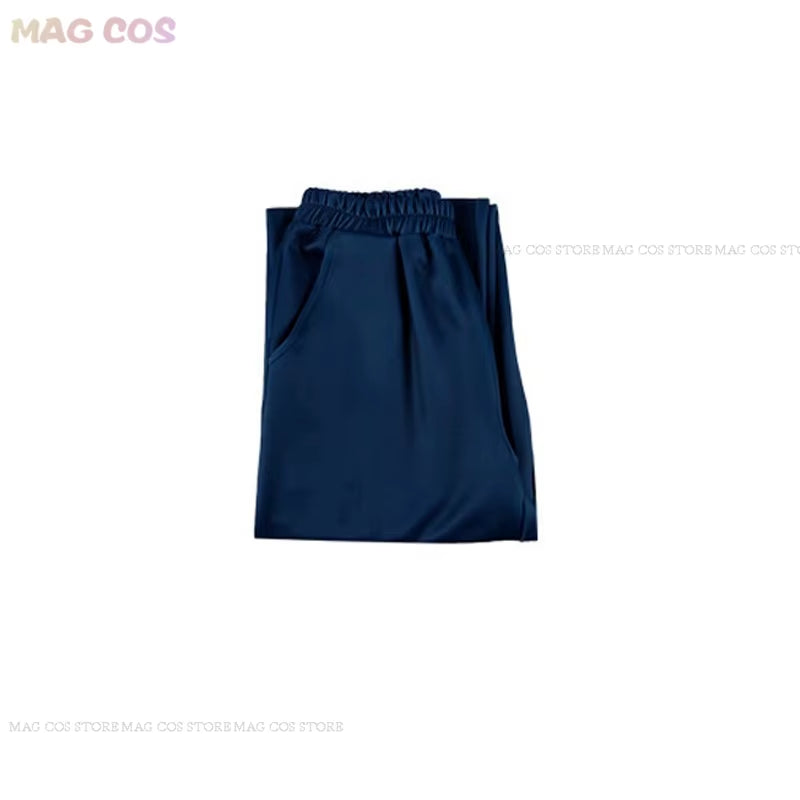 Anime Blue Lock Cosplay Isagi Yoichi Cosplay Suit Blue Pink Suit Yoichi Wig Coat Pants School Uniform Men Hallowen Party Clothes