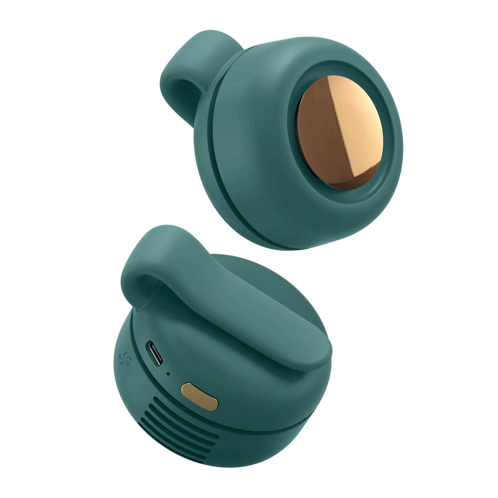 Handheld Neck Neck Mini Fan Portable Neck Fan Neck Cooler Clip Fan Mini Fan Neck Fan USB Rechargeable Hands Free Electric