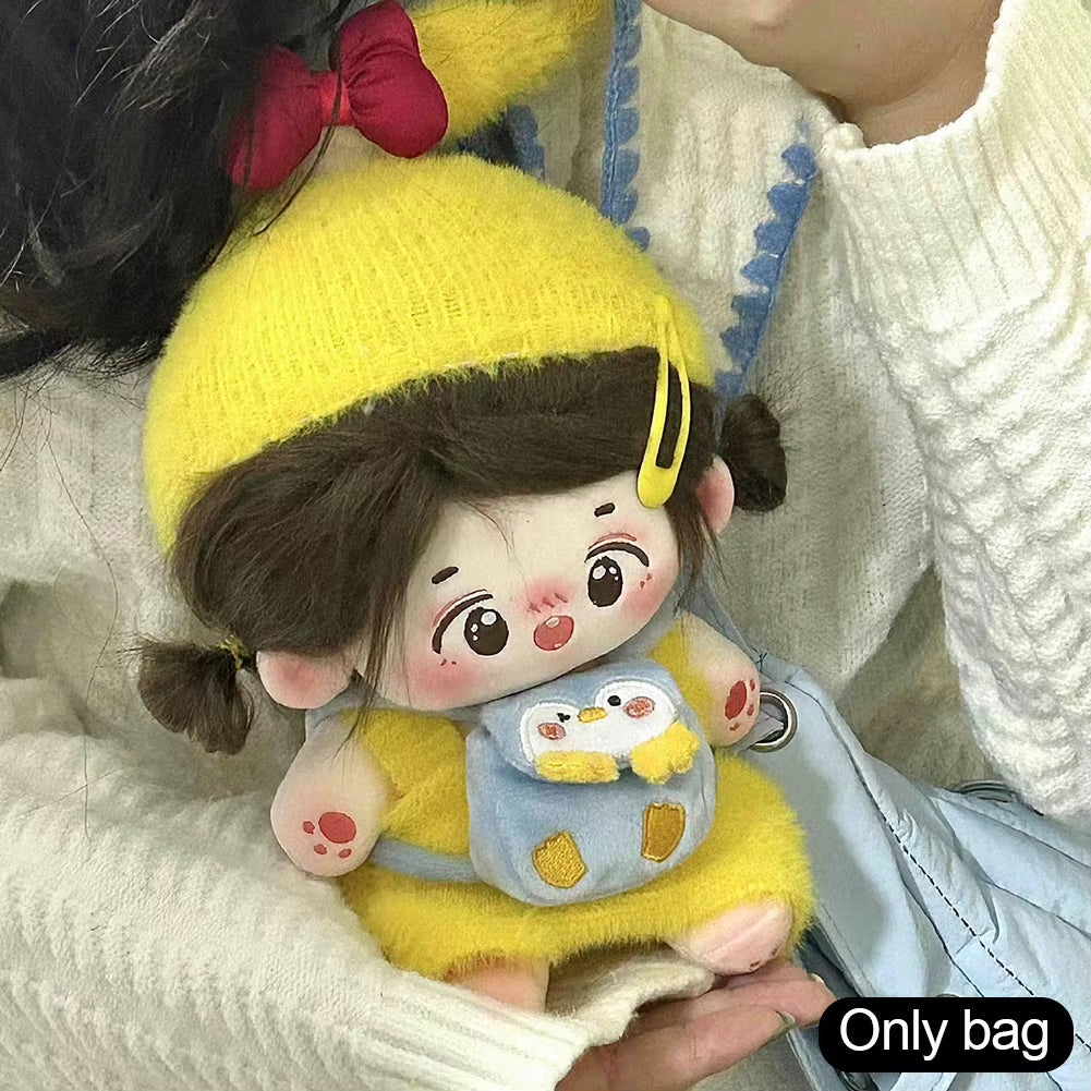 For 15-17Cm Labubu Backpack Handmade Outfit BJD Doll Bags Matching Doll Backpack Replacement Clothing Accessories