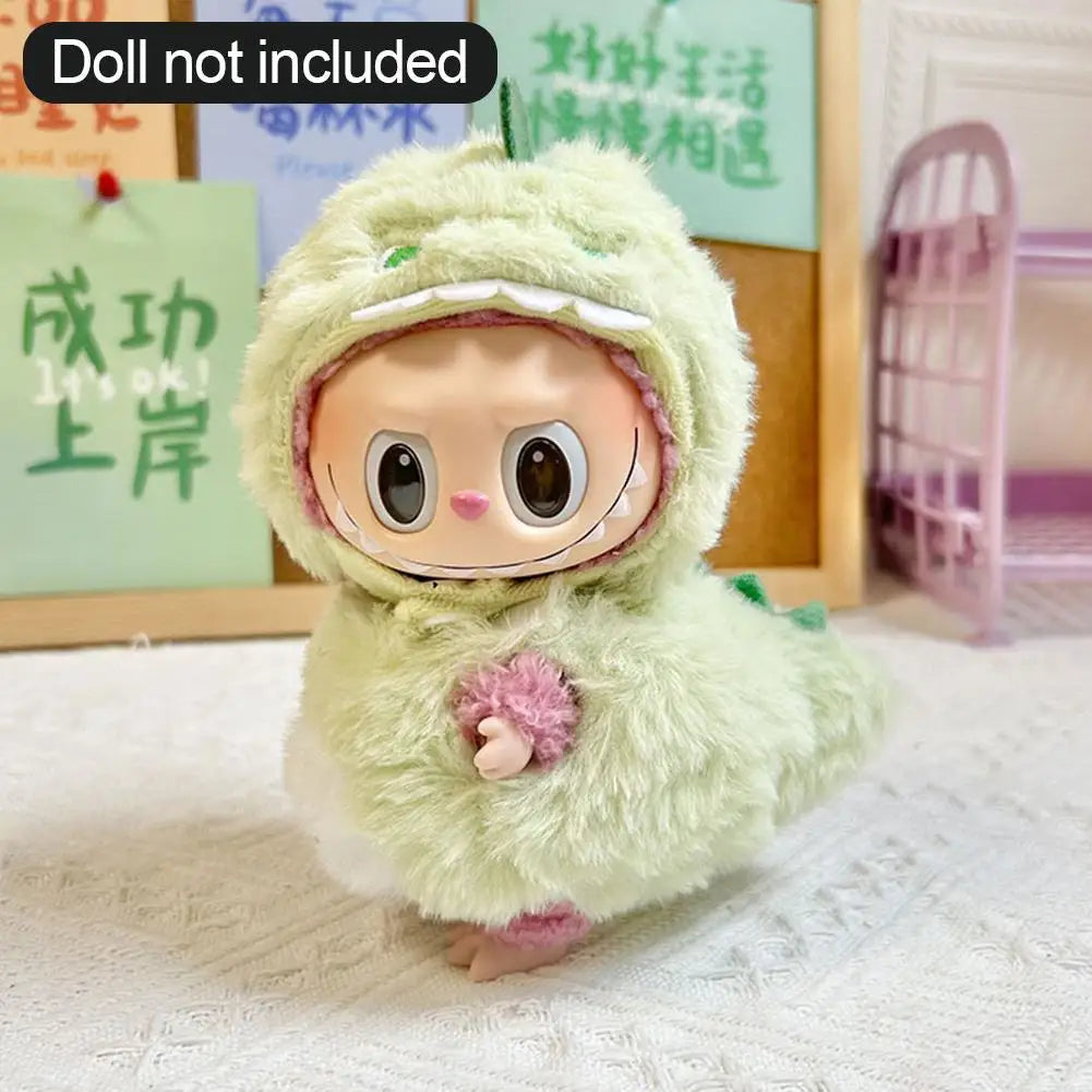 17Cm Blind Box Macaron Mini Clothes for Labubu Doll Clothes (Clothes Only) #465763