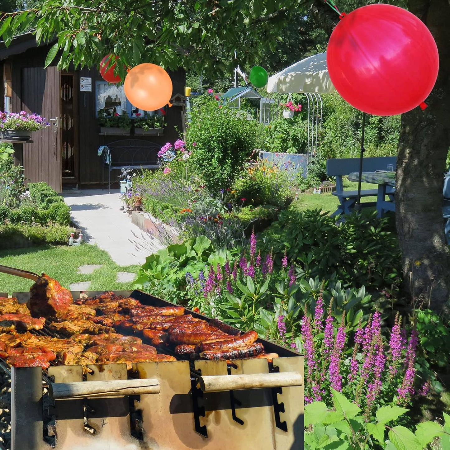 30Pcs Punch Balloons, Thickened Neon Punching Balloon Heavy Duty Party Favors for Kids with Rubber Band Handle, Bouncy Balls for Birthday Weddings Goodie Bag Supply