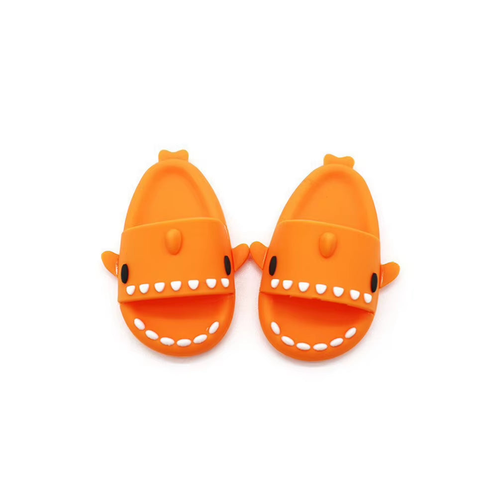 Adorable 17cm Labubu Shark Slippers - Perfect Kpop EXO DIY Gift for Girls!