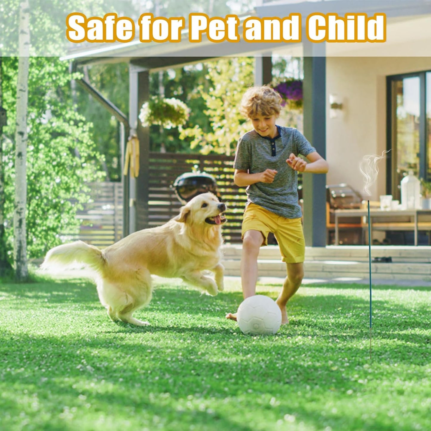 90 Pcs Natural Mosquito Repellent Coils for Outdoor Use, Citronella Incense Sticks Plant-Based Bug Repellent for Patio, Camping, Fishing