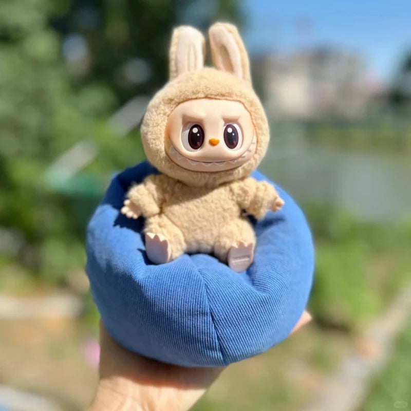 Labubu Doll Sofa for V1 V2 V3 Plush Doll Lazy Sofa DIY Clothing Accessories Soft Sofa Bed Children'S Toys Birthday Gift