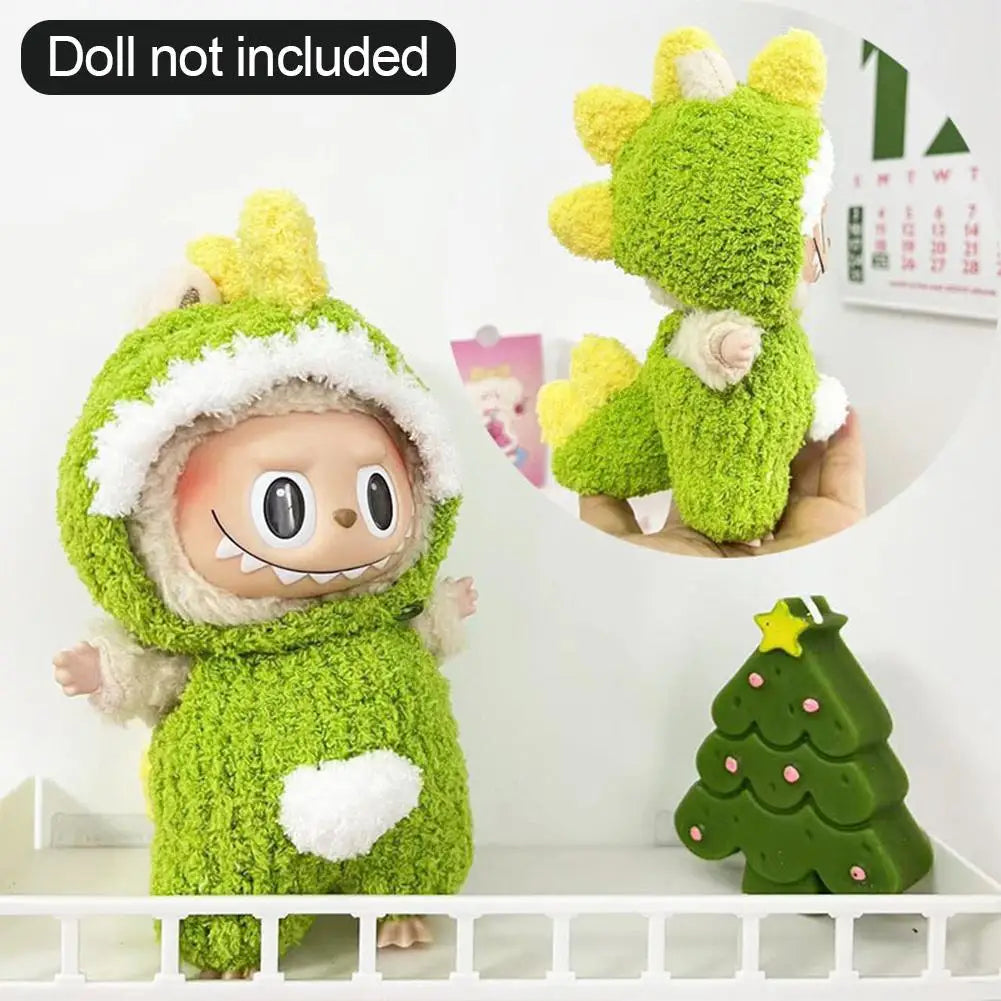 17Cm Blind Box Macaron Mini Clothes for Labubu Doll Clothes (Clothes Only) #465763