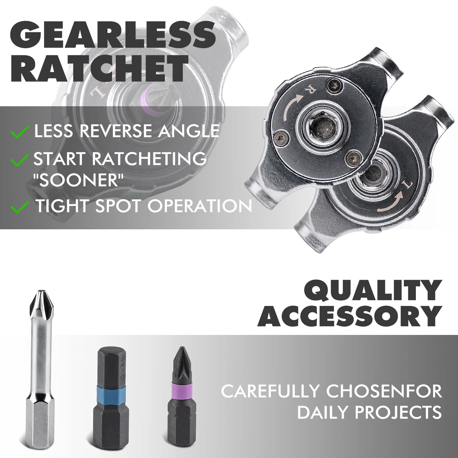 40In1 Multifunction Ratchet Screwdriver Set Multi Magnetic Bits Mini Repair Tool Kit Household Tool for PC & Iphone Etc.