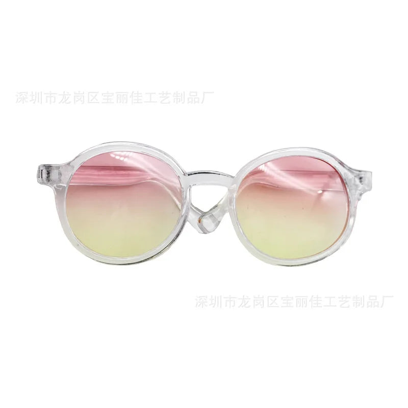 17Cm Labubu Fashion Handbag Color Chain Crossbody Bag Diamond Shining Gorgeous Bag Fashion Sunglasses