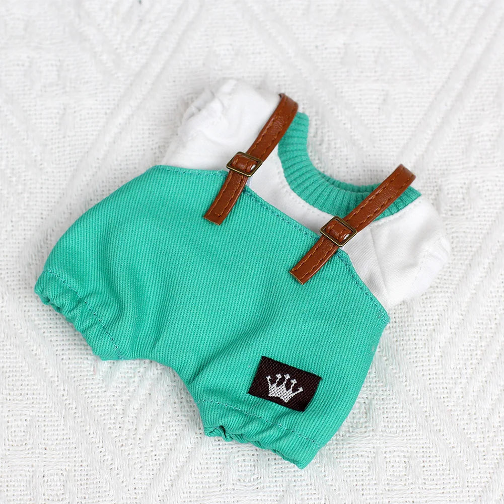 Labubu Clothes 17Cm Labubu Clothes Red Festive Attire Great Red Awakening Lion Clothes Dolls Accessories Labubu Ropa