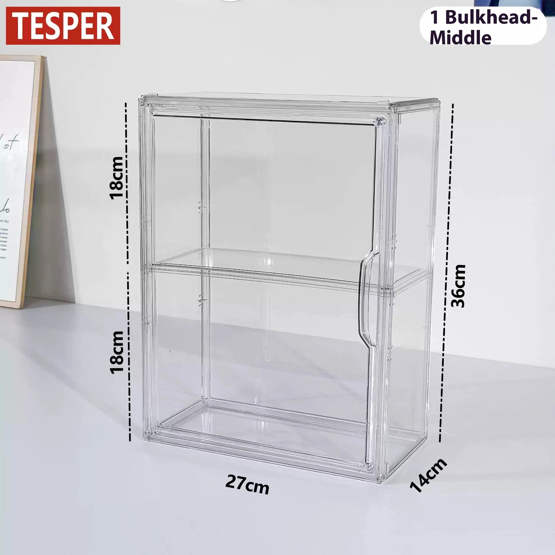 1/2/3 Layers Labubu Storage Box Transparent Acrylic Display Boxes Doll Organizer Desktop Dustproof Cabinet Home Storage