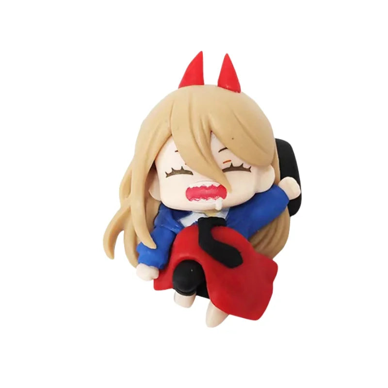 Chainsaw Man Figurines Pochita Denji Makima Power Doll Model Action Anime Figure Cute Japanese Cartoon Ornaments Statues Gift