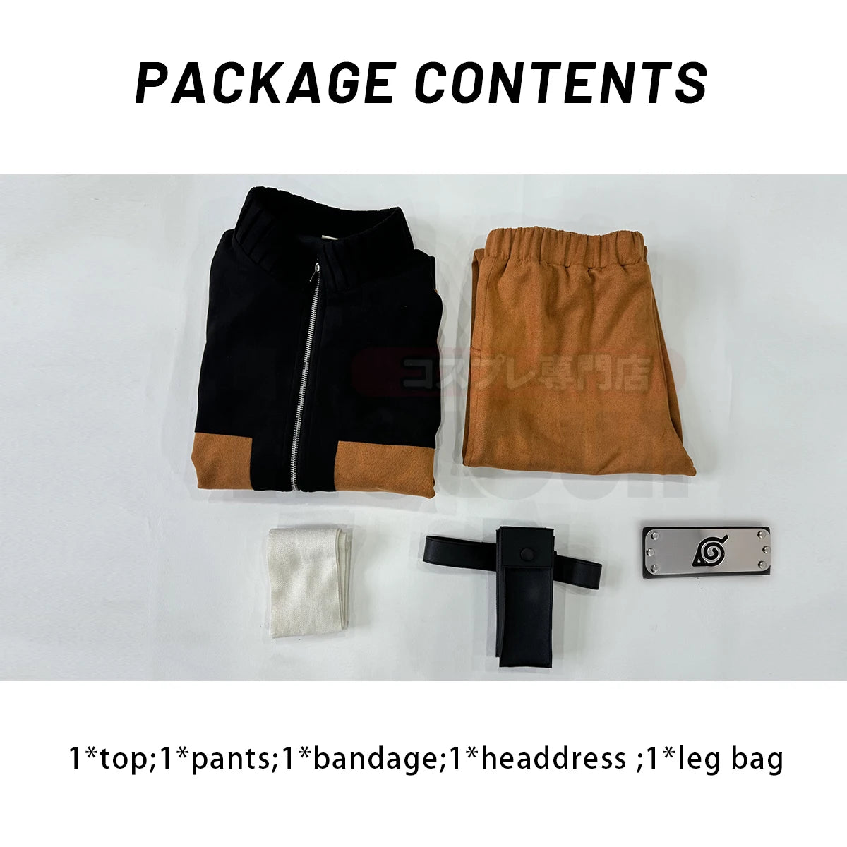 Anime Uzumaki Cosplay Costume Adult Version Top Pants Headdress Christmas New Year Gift Cos Convention