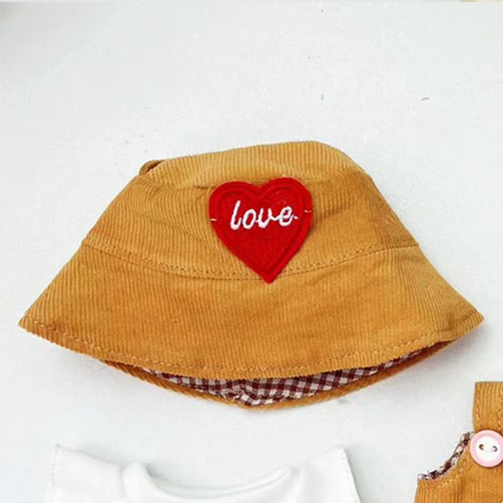 For 17Cm Labubu Out Fit Clothes Time to Chill Doll Clothes for Labubu II Doll Cute Clothes