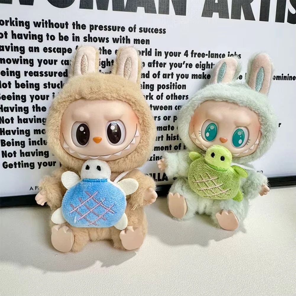 For 15-17Cm Labubu Backpack Handmade Outfit BJD Doll Bags Matching Doll Backpack Replacement Clothing Accessories