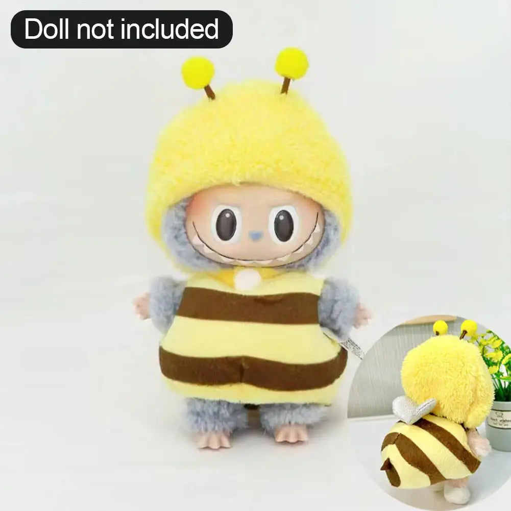 17Cm Blind Box Macaron Mini Clothes for Labubu Doll Clothes (Clothes Only) #465763