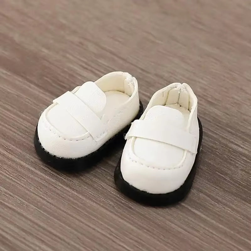 (Only Shoes)For LABUBU 17Cm Cotton Dolls Shoes Toys Casual Sports Shoes Dolls Accessories for Labubu Outfits