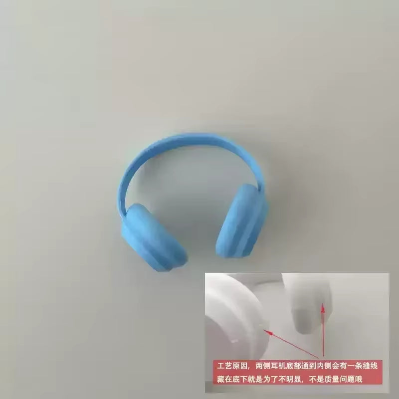 Labubu Accessories：17Cm Labubu Fashion Earphone Accessories 10Cm Cotton Doll Earphones Macaron Color Doll Earphones