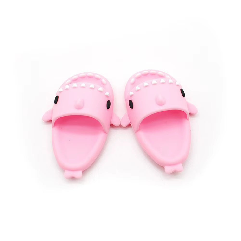 Adorable 17cm Labubu Shark Slippers - Perfect Kpop EXO DIY Gift for Girls!