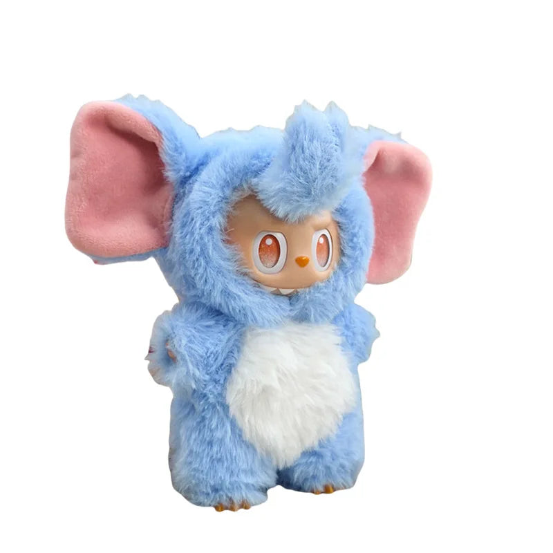 In-Stock Labubu Doll Clothes Vinyl Labubu 17Cm Doll Cute Changeable Dress Plush Set Doll