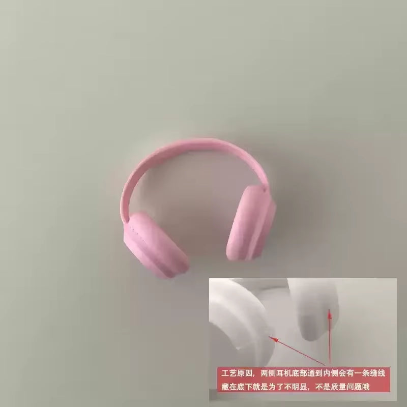 Labubu Accessories：17Cm Labubu Fashion Earphone Accessories 10Cm Cotton Doll Earphones Macaron Color Doll Earphones