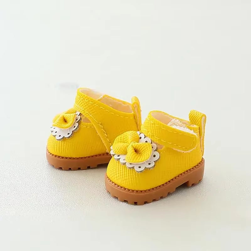 (Only Shoes)For LABUBU 17Cm Cotton Dolls Shoes Toys Casual Sports Shoes Dolls Accessories for Labubu Outfits