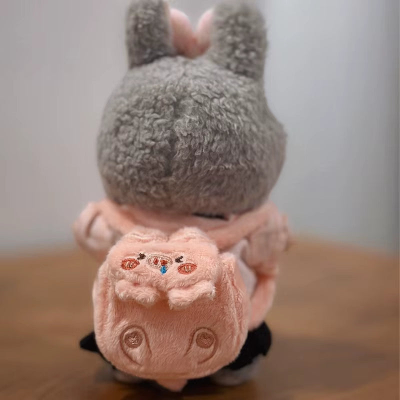 For 15-17Cm Labubu Backpack Handmade Outfit BJD Doll Bags Matching Doll Backpack Replacement Clothing Accessories