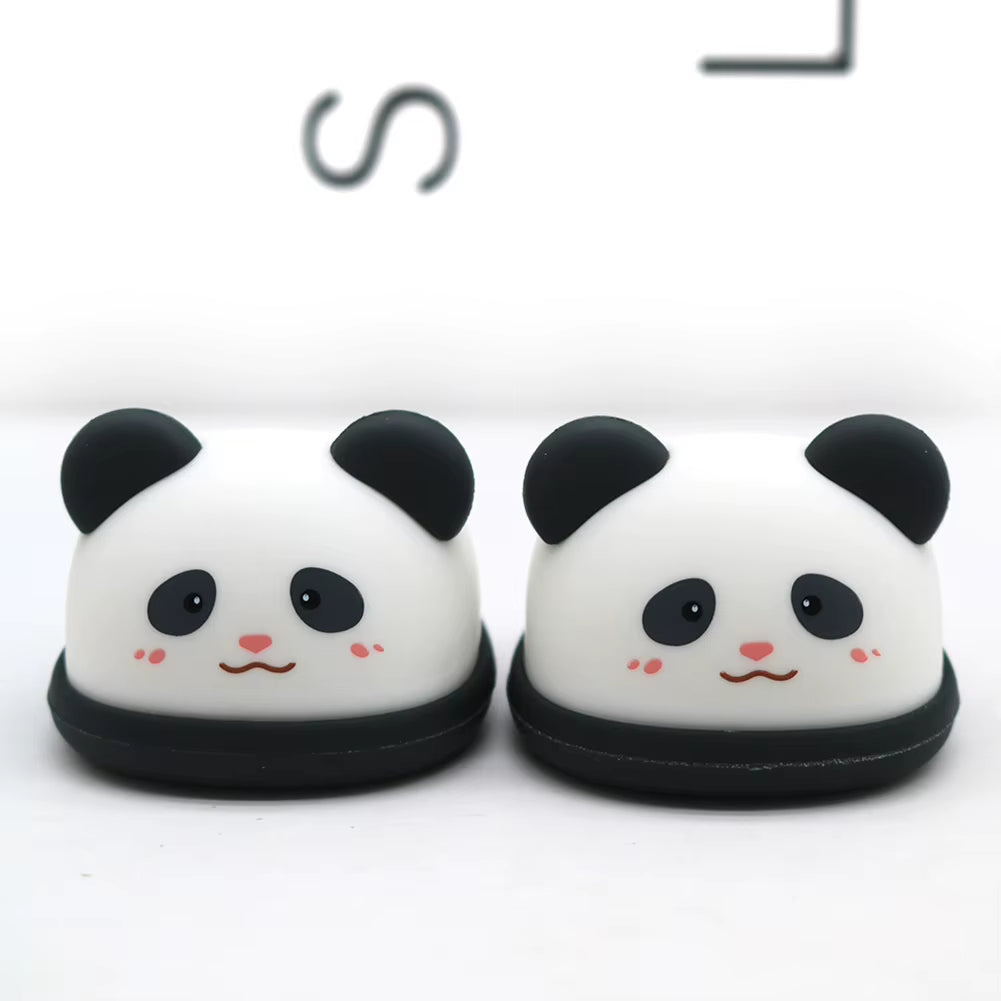 Adorable 17Cm Mini Labubu Macaron Vinyl Doll Slippers - Shark & Lion Dance Style Accessories