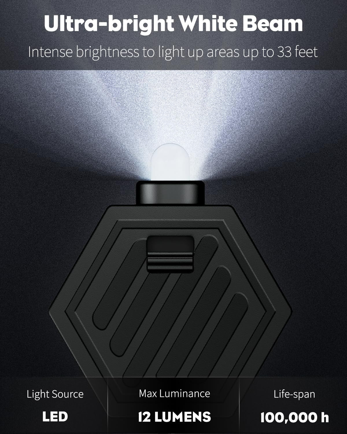 5 Pack LED Keychain Flashlight Mini LED Keychain Light 12 Lumen Portable Ultra Bright Battery Powered Key Ring Torch for Outdoor Camping Party Hiking and Emergency Lighting